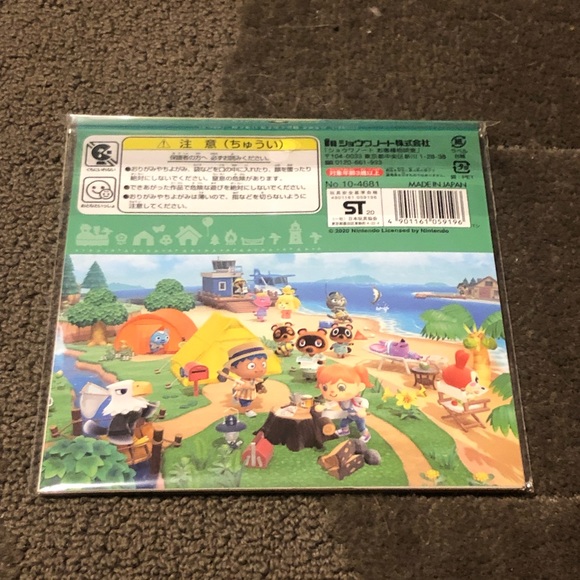 Animal Crossing Origami Paper Japan Exclusive Japanese Official Nintendo - Picture 10 of 10